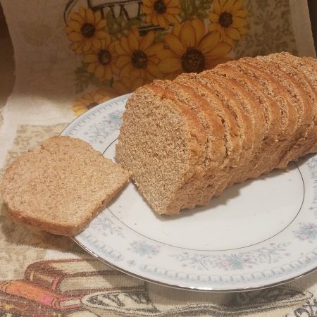 Fresh Ground Whole Wheat Bread