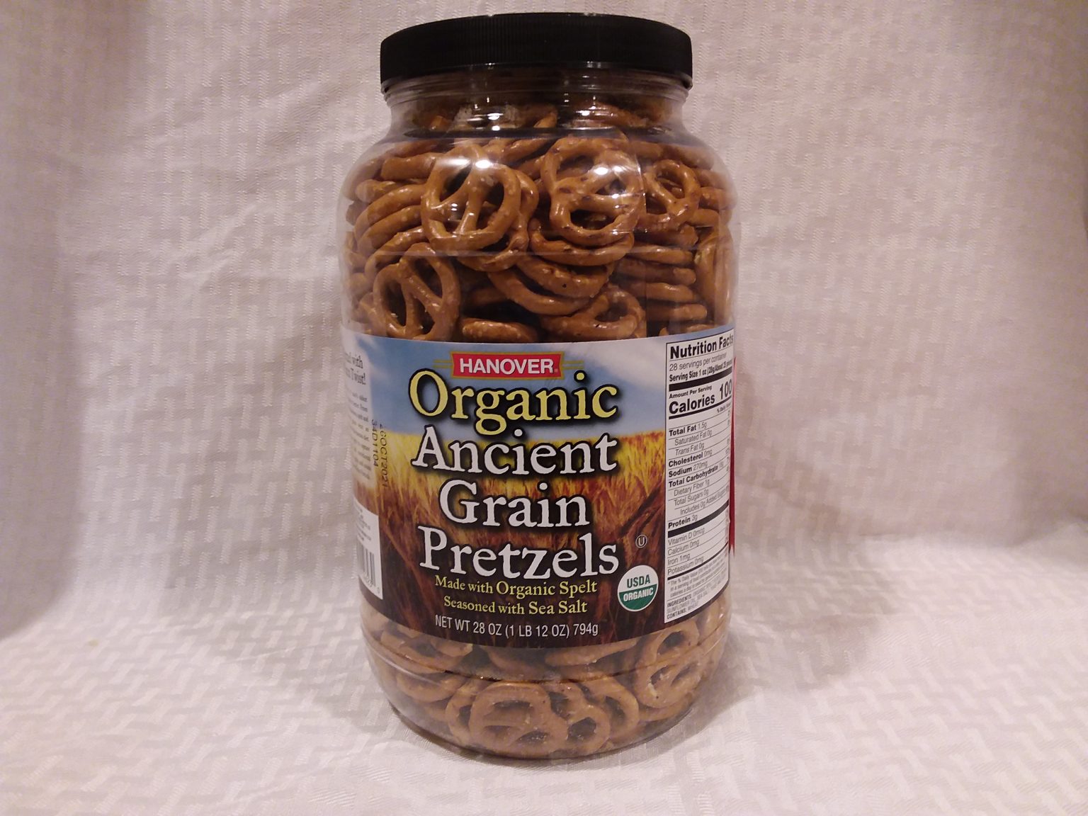 Organic Pretzels with Sea Salt Sweet Acres Creamery