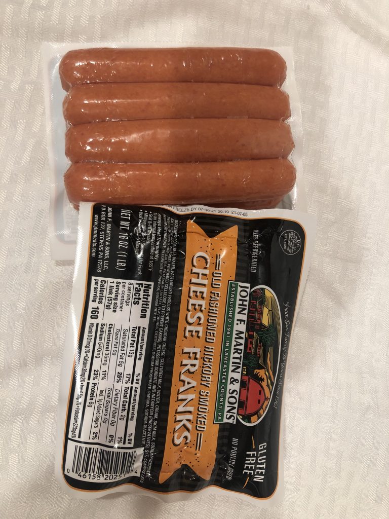 Walnut Creek Cheese Franks 1lb. – Sweet Acres Creamery