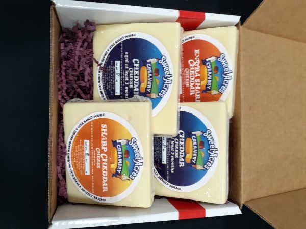 #9 Sweet Acres Cheddar Cheese Gift Box